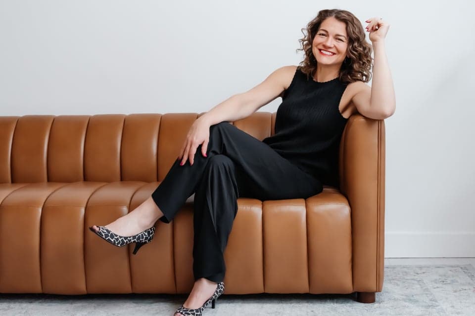 Professional brand portrait session by LMN Capture — confident personal branding imagery